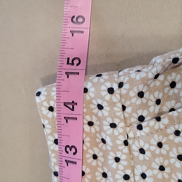 LOFT Size 00 Daisy Print Linen Cotton Blend RIviera Shorts, Exc. Used Condition - Picture 6 of 13